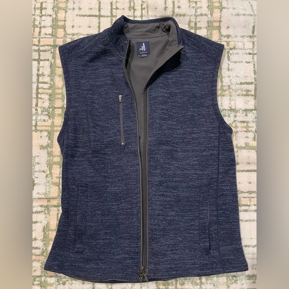 Johnnie O Men’s Denalis vest, navy size M